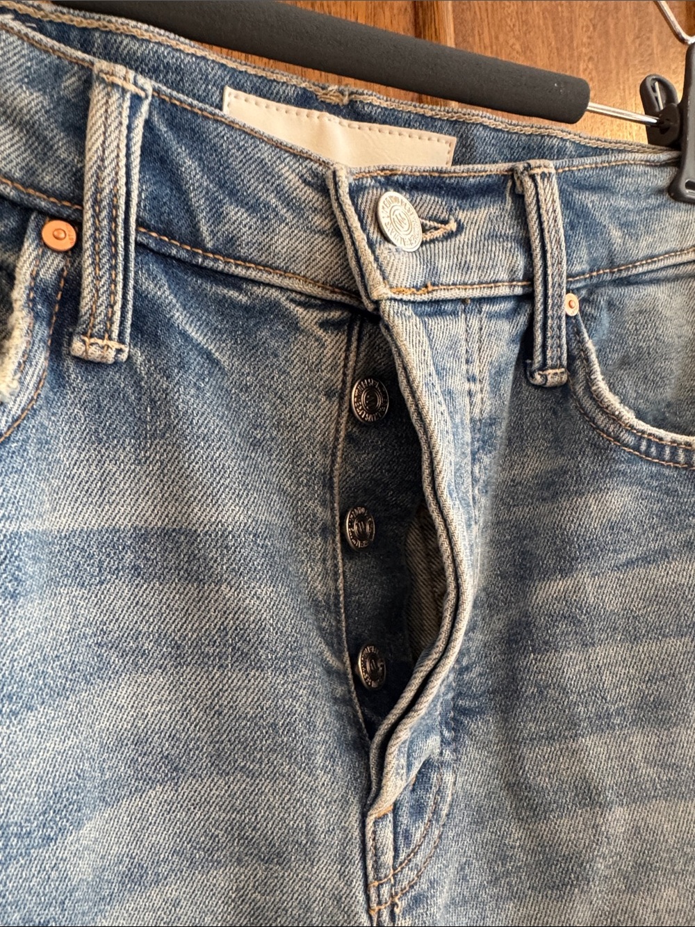 NWOT Mother Denim The Tomcat Roller Jean 26 Petite Lil I Confess Jeans Wide Leg - Picture 7 of 13